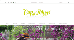 Desktop Screenshot of cupofthings.com