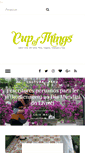 Mobile Screenshot of cupofthings.com